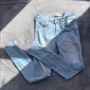 Hollister Light Blue Women's High rise Skinny Jeans 26W 29L